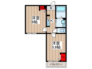 ラウレア北越谷の物件間取画像